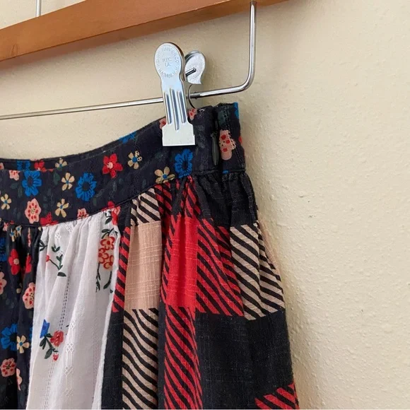 Anthropologie Let Me Be Patchwork Frontier Maxi Skirt - Picture 7 of 16